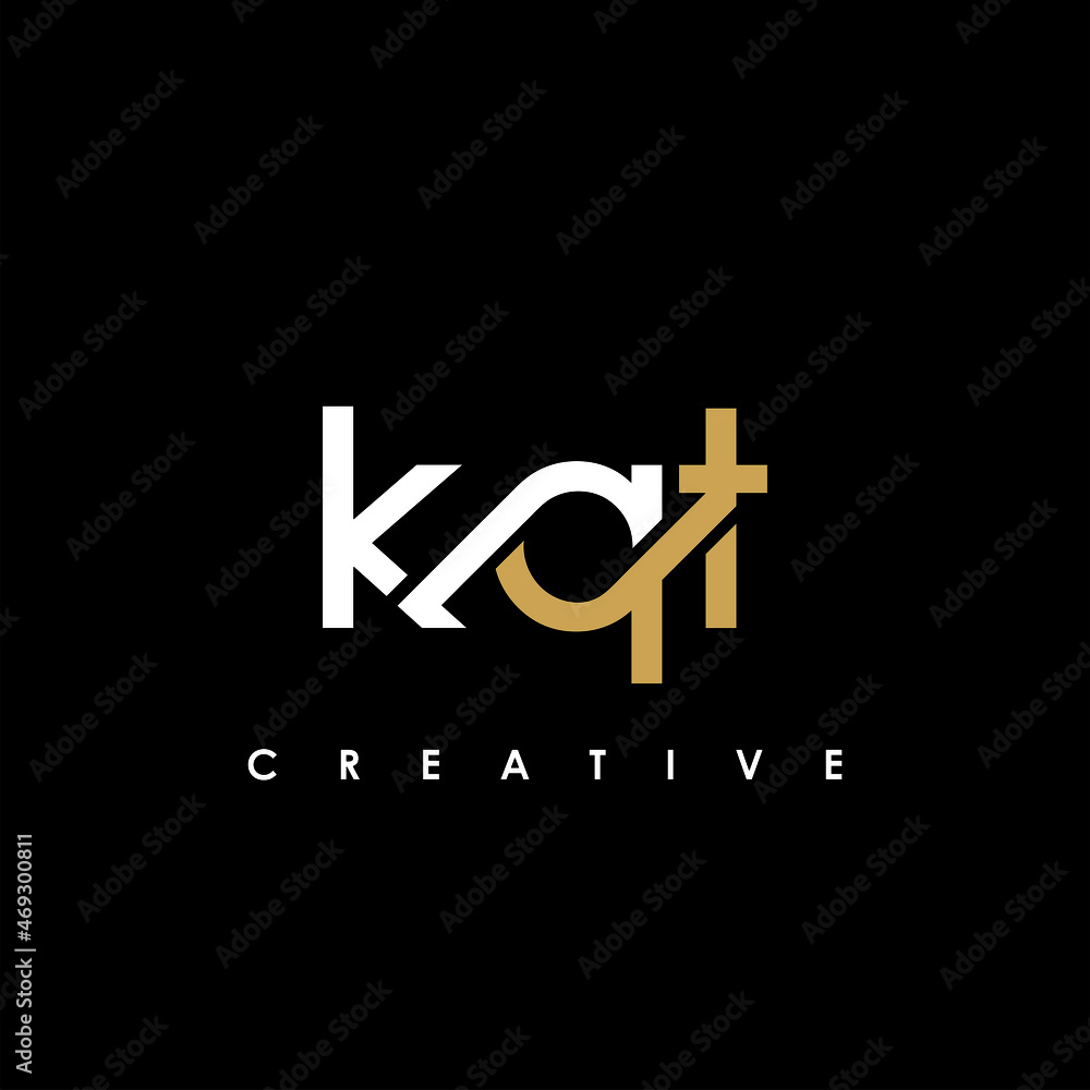 KQT Letter Initial Logo Design Template Vector Illustration KQT Letter Initial Logo Design Template Vector Illustration