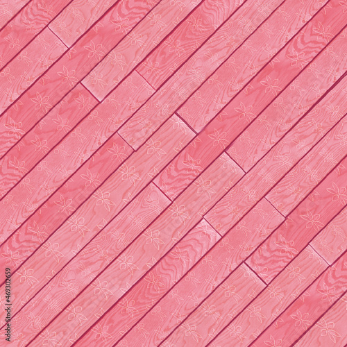 legno diagonale colorato rosa