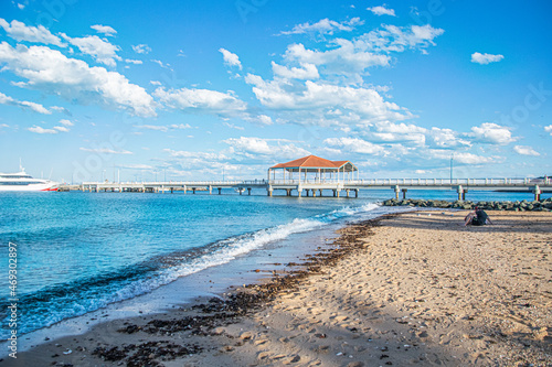 Jetty in Redcliffe, Queensland, Australia