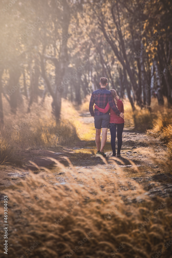 Autumn couple portrait - Czechia Autumn couple portrait - Czechia