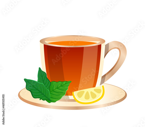 Lemon Mint Tea Composition