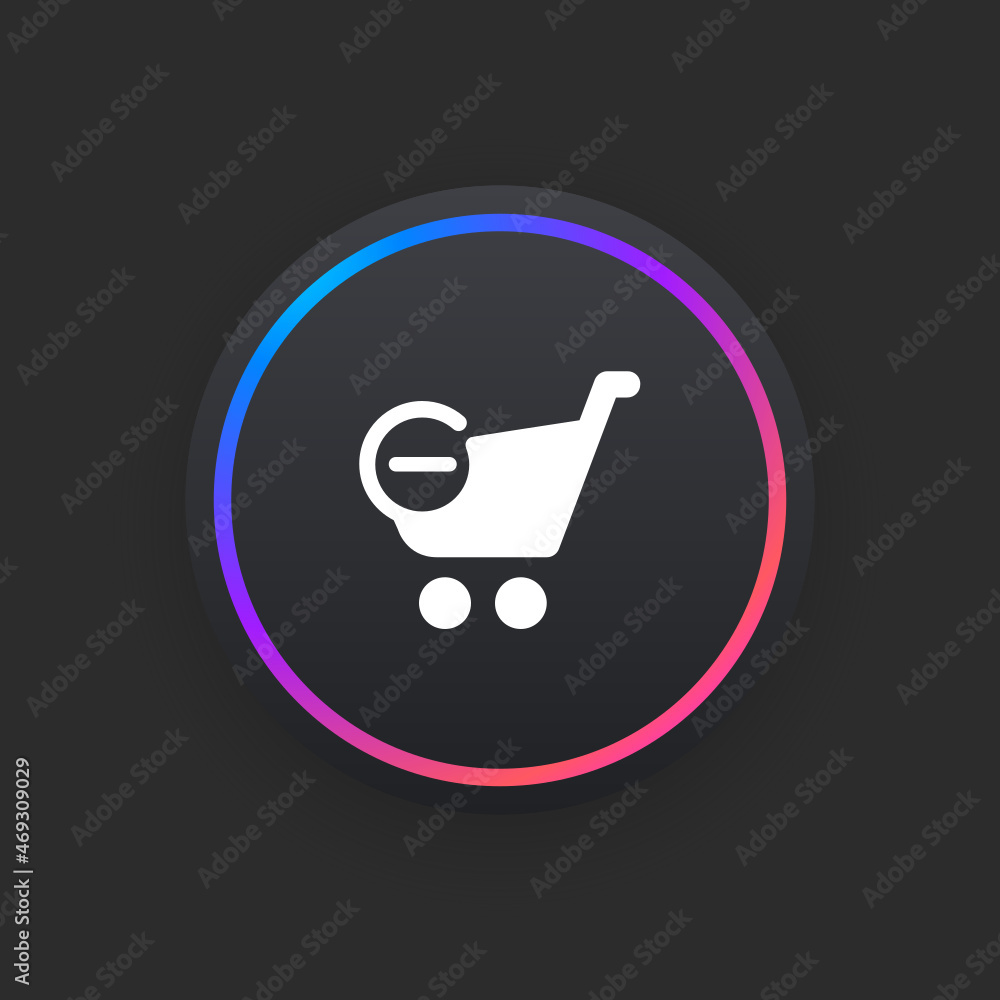 Delete Cart - UI Icon Delete Cart - UI Icon