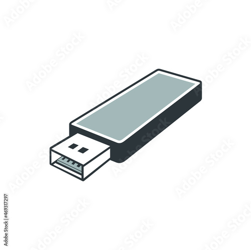 usb flash memory icon