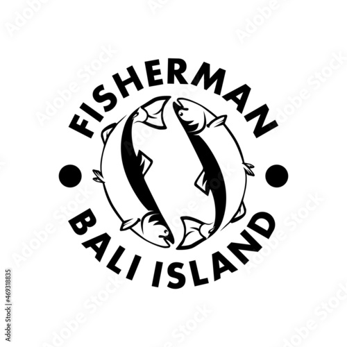 SALMON LOGO DESIGN, FISH, IMAGE, INSPIRATION, FISHERMAN