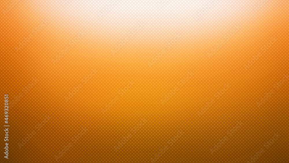 colorful perforated (circles) geometric pattern on bright gradient orange and yellow background. elegant design for web or graphic art projects. digital concept bckground. - obrazy, fototapety, plakaty 