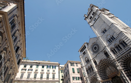 The Cathedral of San Lorenzo is the most important place of Catholic worship in the city of Genoa. It was consecrated to the saint in 1118 by Pope Gelasius II. photo