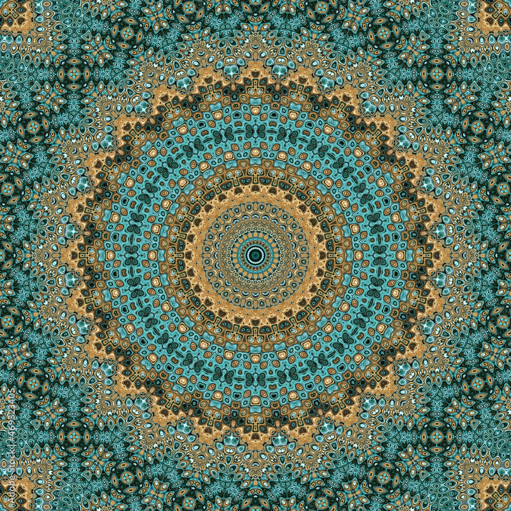 Pattern. Mandala. Kaleidoscope. Ornament. Print.