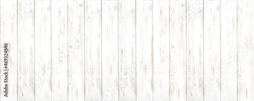 White wooden background natural texture Wood fence surface