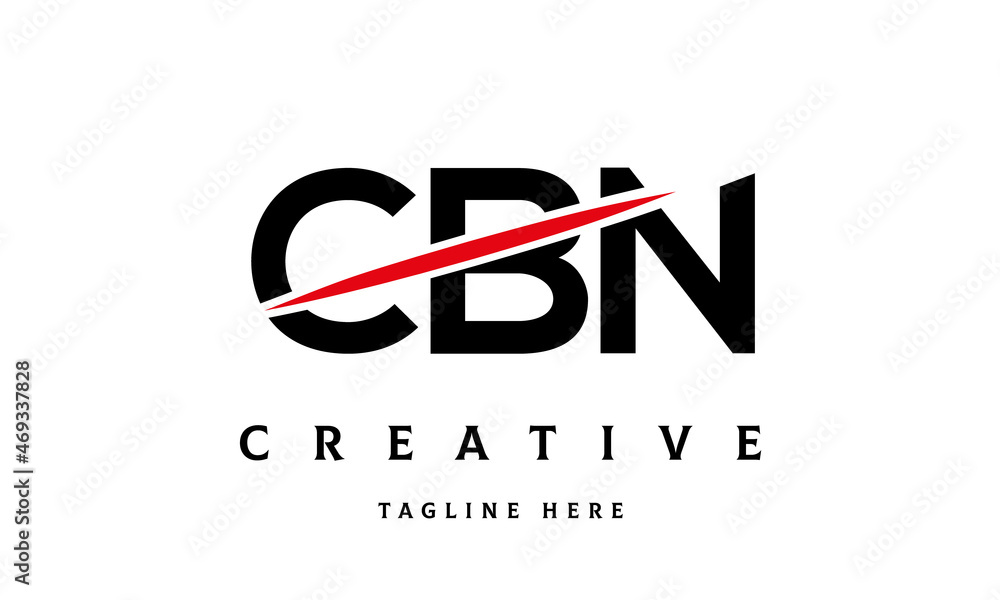CBN creative three latter logo