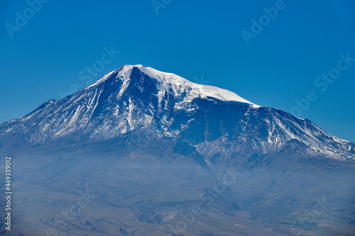 Snowy Summit of Ararat Mountain © FootageLab