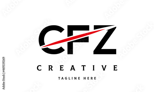 CFZ creative three latter logo photo