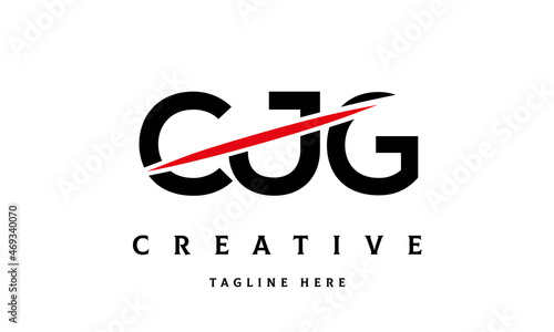 CJG creative three latter logo