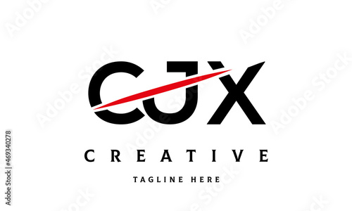 CJX creative three latter logo