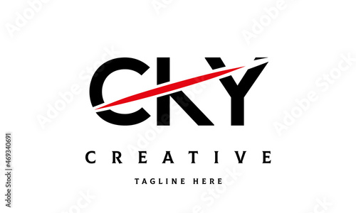 CKY creative three latter logo photo