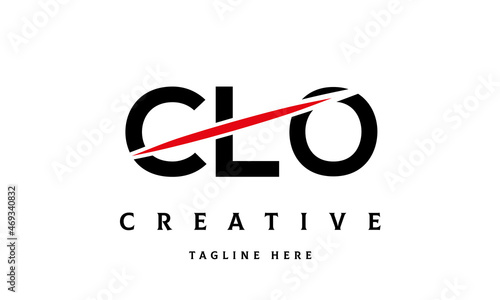 CLO creative three latter logo