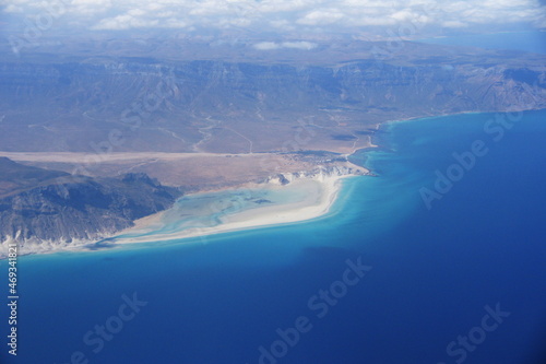 Beautiful ocean landscape near Yemen