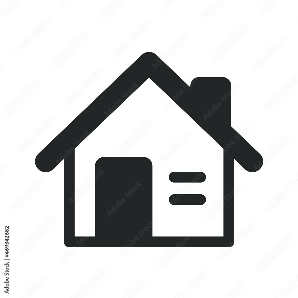 Home icons symbol vector elements for infographic web