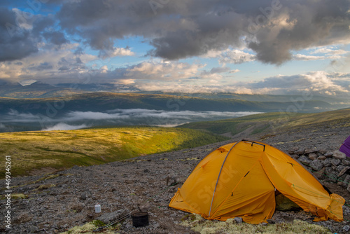 Morning in the mountains, Khibiny.