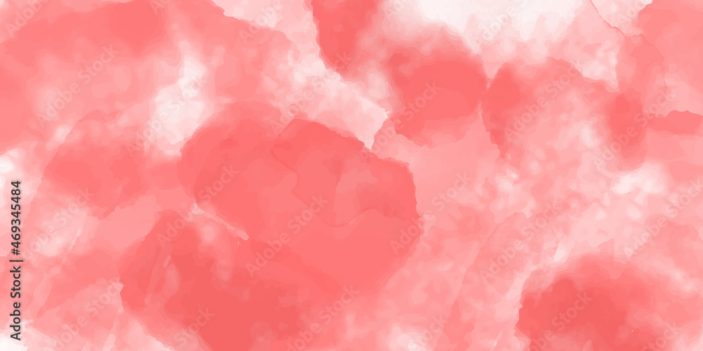 Abstract watercolor brush painting background, brush stroke texture. pink watercolor spot on white background. 
