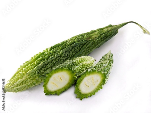 Fotografía karela - bitter melon as healthy vegetable