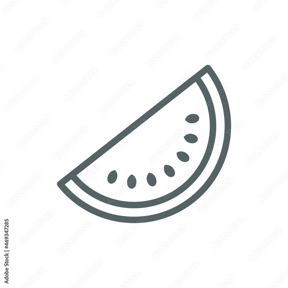 simple fruit icon on white background simple fruit icon on white background