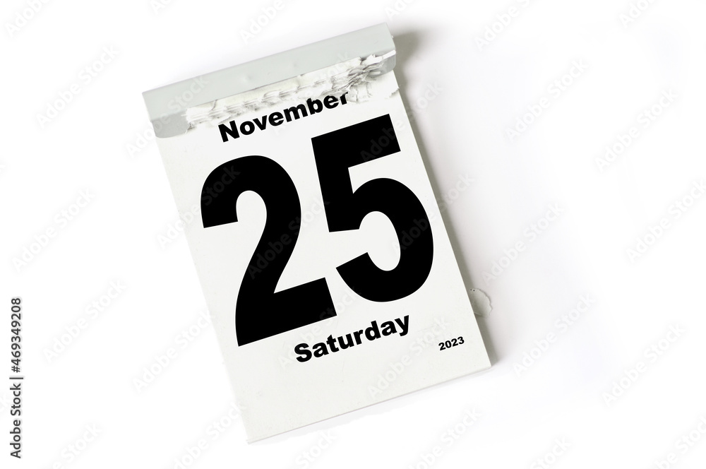25 November 2023 25 November 2023