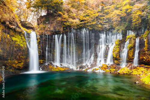 Shiraito Falls in Fujinomiya  Japan