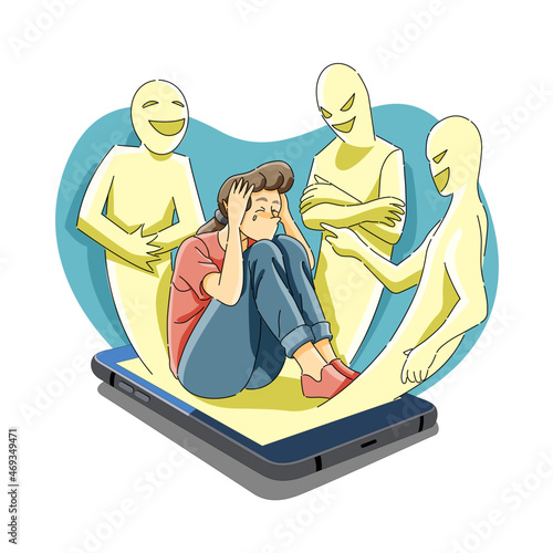 social media bullying or harassment