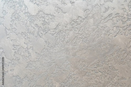 Photo of light gray abstract wallpaper. Background and texture with copy space