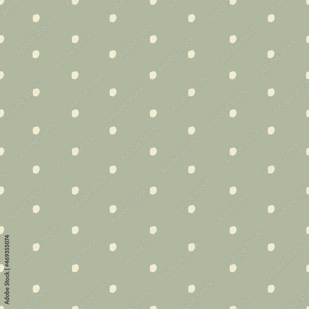 Seamless vector pattern with white dots on grey background Seamless vector pattern with white dots on grey background