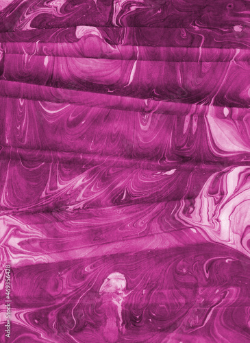 Marbling Marmorieren Ebru Art on Marble Paper for Background, Backdop, Texture, Pattern and Packaging Design photo