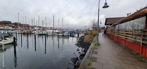 yachts at harbor