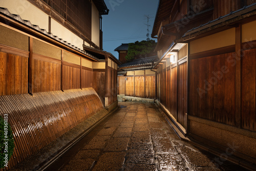Kyoto, Japan Historic Alleyway