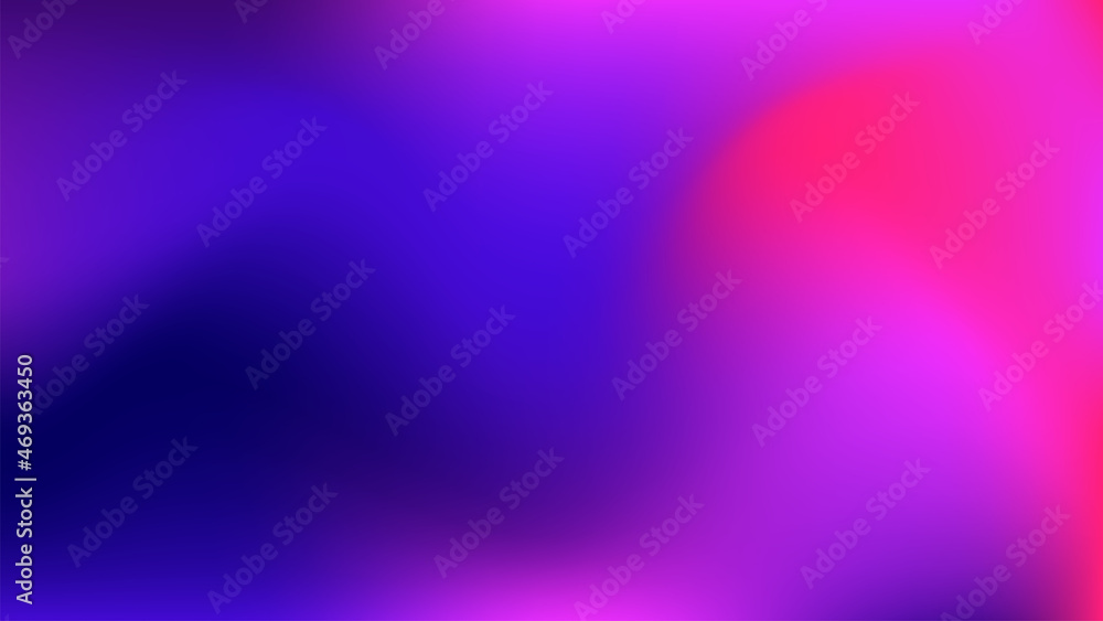 Gradient abstract background. Smooth soft and warm bright tender liquid  purple, pink  gradient for app, web design, web pages, banners, greeting cards. Vector illustration design. 