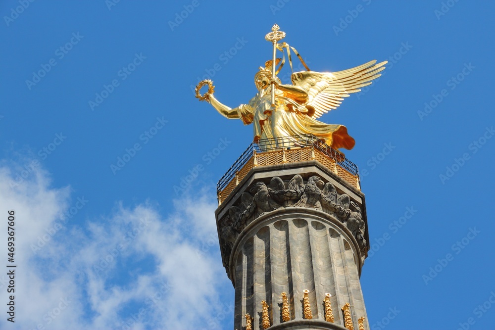 Obraz premium Siegessaule in Berlin, Germany