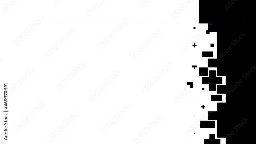 Tetris Transition Set. Monochrome Set of Transitions for projects. Slideshow, Broadcast animation Concept. 4K Tetris Transition Set. Monochrome Set of Transitions for projects. Slideshow, Broadcast animation Concept. 4K