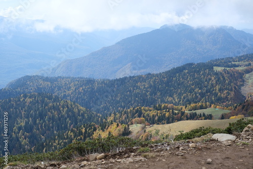 landscape in the mountains