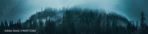 Panorama of Tatra Mountains in Poland. © Konrad