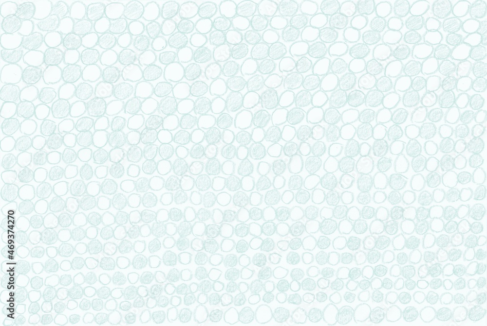 Abstract white and green doodle shaded circles pattern texture background. Abstract white and green doodle shaded circles pattern texture background.