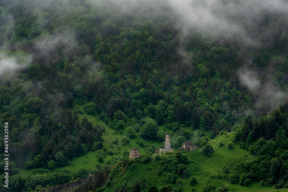custom made wallpaper toronto digitalLower Ozdik medieval tower complex has the 4 level combat tower and the residential buildings, a few crypts are located on the mountain range nearby. Ingush combat towers were designed for defence.