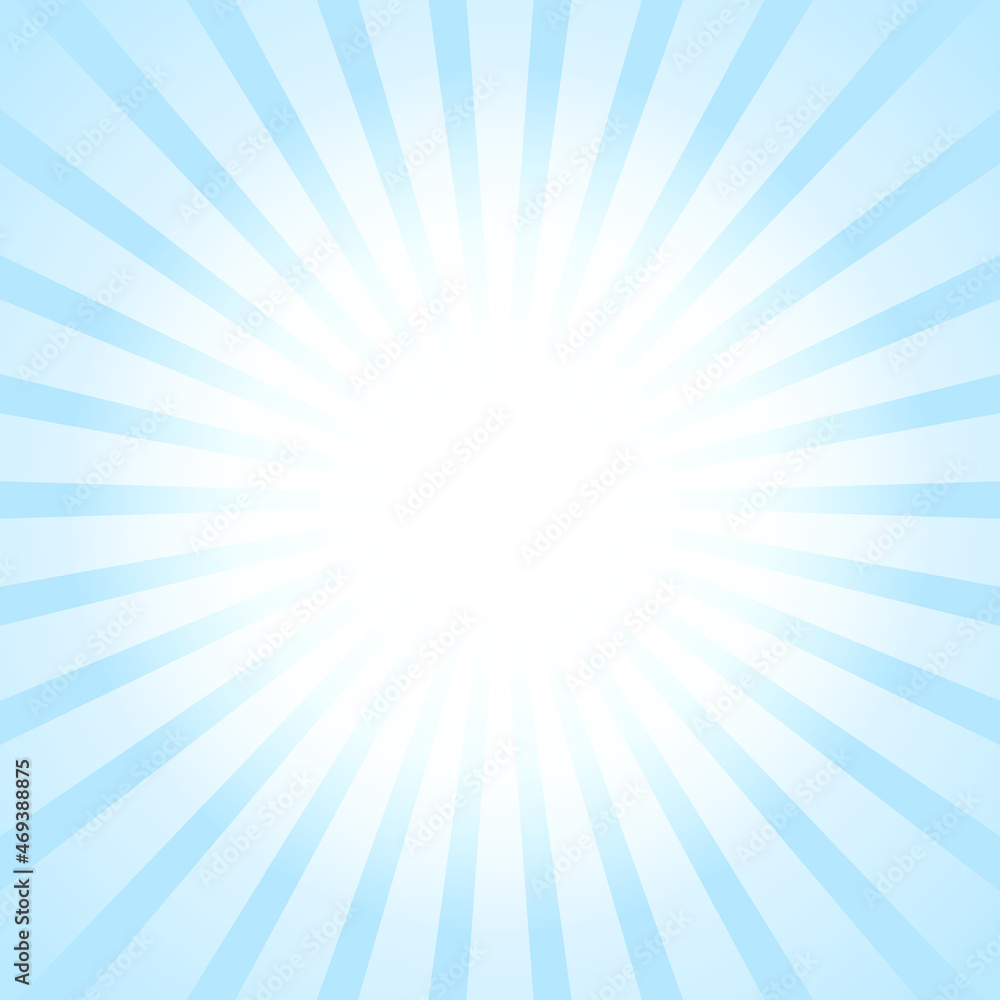 青いグラデーションの集中線 背景素材イラスト Blue Gradation Concentrated Line Background Material Illustration Stock Vector Adobe Stock