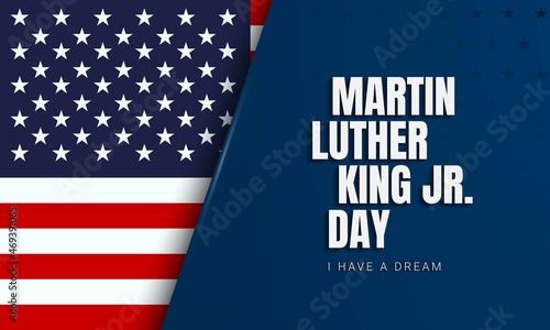 Martin Luther King Jr. Day Background.
