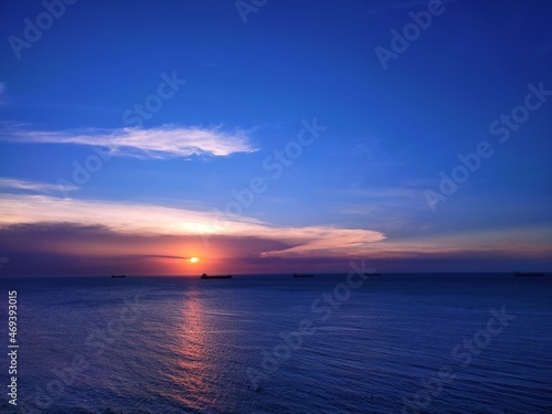 sunset over the sea © nairon