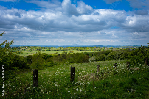 landscape with sky and clouds