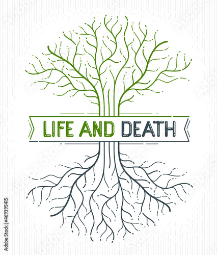 Tree of life, life and deat...