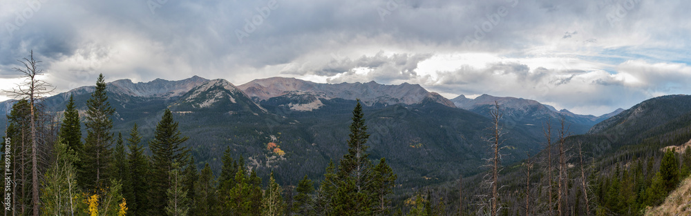 Great view up high in the mountains of Rocky Mountain NP