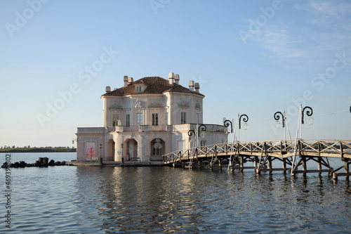 Casino Reale del Lago Fusaro, o Casina Vanvitelliana, era riserva di caccia che Ferdinando IV di Borbone commissionò nel 1782 all'architetto Carlo Vanvitelli. photo