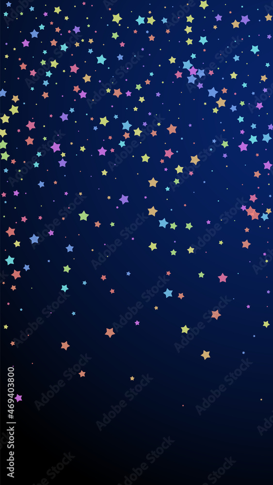 Festive charming confetti. Celebration stars. Colo Festive charming confetti. Celebration stars. Colo
