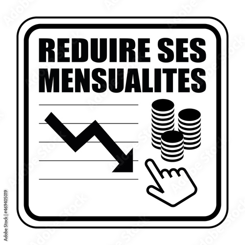 Logo réduire mes mensualités.