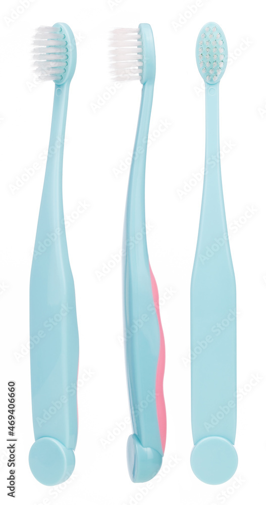 Set of toothbrush isolated on a white background. Set of toothbrush isolated on a white background.